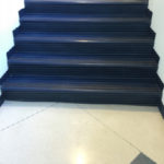 Restored stair treads